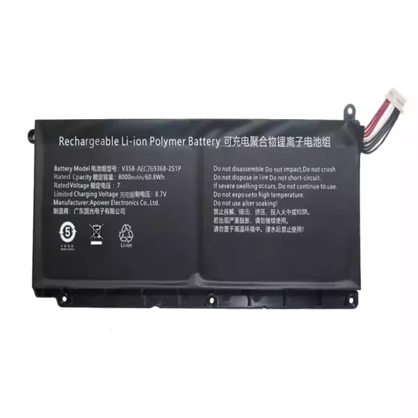 Baterija za prenosnik AEC769368-2S1P V358-AEC769368-2S1P