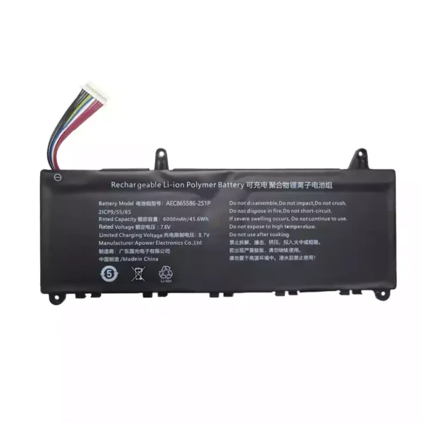 Baterija za prenosnik AEC865585-2S1P