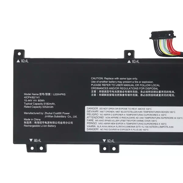 Baterija za prenosnik LENOVO L23M4PK5 L23B4PK5 L23X4PK5 L23C4PK5 L23D4PK5 - Image 3