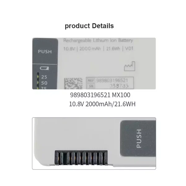 Nadomestna baterija za Philips 989803196521 - slika 4