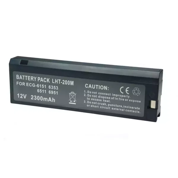 Nadomestna baterija za NIHON KOHDEN ECG-6851K,ECG-6151,ECG-6353,ECG-6511,ECG-6551,ECG-6951,ECG-9120