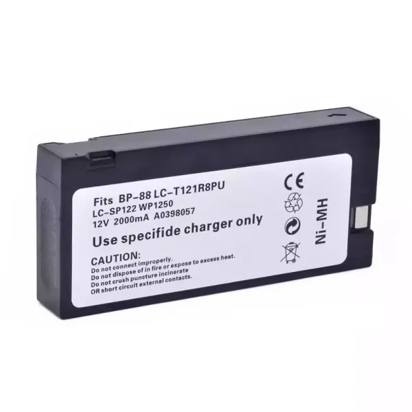 Nadomestna baterija za Actema T-BERD 107A,Alphasource AS008281,Any Battery 2359,Cardiac Science 9001,9004