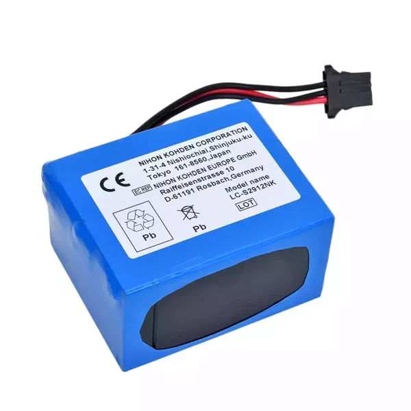 Nadomestna baterija za NIHON KOHDEN TEC-7500 TEC-7511 TEC-7521 TEC-7531 ECG-9522P - slika 2