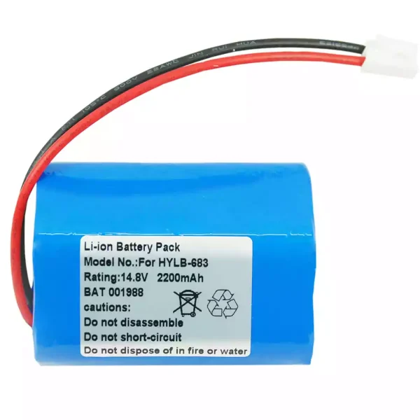 Nadomestna baterija za Biocare ECG-1200,ECG-1210,ECG-1201,FM-801