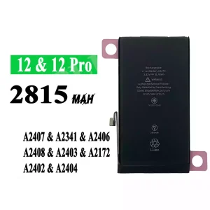 Baterija mobilnega telefona A2479 za iPhone 12,iPhone 12pro