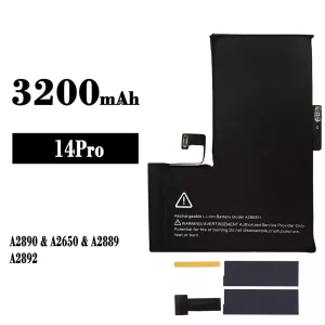 Baterija mobilnega telefona A2866H za iPhone 14 pro
