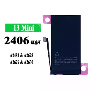 Baterija mobilnega telefona A2660 za iPhone 13 mini