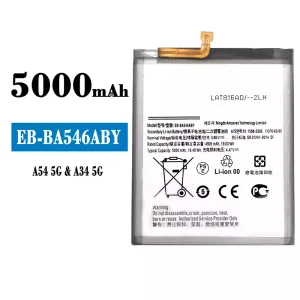 Baterija mobilnega telefona EB-BA546ABY za Samsung A54/A34 5G