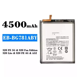 Baterija mobilnega telefona EB-BG781ABY za Samsung Galaxy A52/S20 FE 5G/S20 Fan Edition/S20 Lite/S20 FE 4G