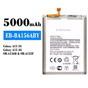 Baterija mobilnega telefona EB-BA156ABY za Samsung Galaxy A15 5G/Galaxy A15 4G