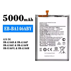 Baterija mobilnega telefona EB-BA146ABY za Samsung A14 5G
