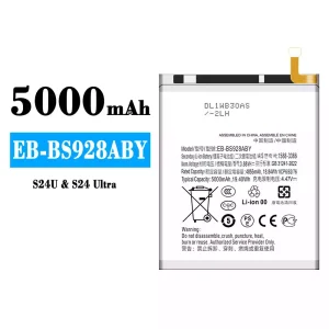 Baterija mobilnega telefona EB-BS928ABY za Samsung S24U/S24 Ultra