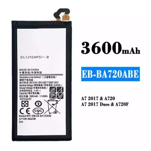 Baterija mobilnega telefona EB-BA720ABE za Samsung A7 2017