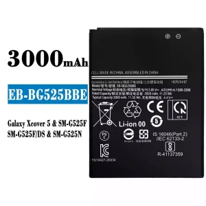 Baterija mobilnega telefona EB-BG525BBE za Samsung Galaxy Xcover 5