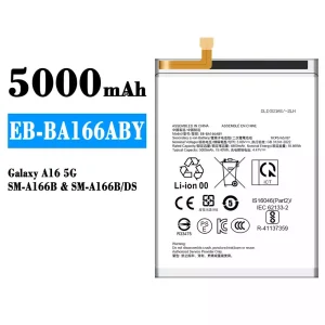 Baterija mobilnega telefona EB-BA166ABY za Samsung Galaxy A16 5G