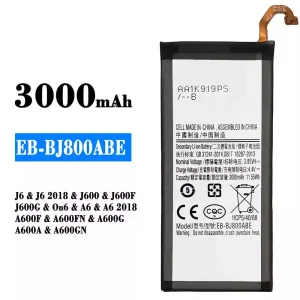Baterija mobilnega telefona EB-BJ800ABE za Samsung J6/J6 2018/A6/A6 2018