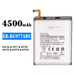 Baterija mobilnega telefona EB-BG977ABU za Samsung S10 5G