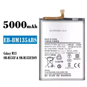 Baterija mobilnega telefona EB-BM135ABS za Samsung Galaxy M13