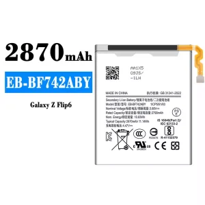 Baterija mobilnega telefona EB-BF742ABY za Samsung Galaxy Z Flip 6