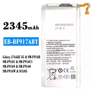 Baterija mobilnega telefona EB-BF917ABY za Samsung Galaxy Z Fold 2