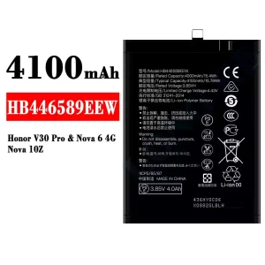 Baterija mobilnega telefona HB446589EEW za HUAWEI Honor V30 Pro/Nova 6 4G/Nova 10Z