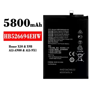 Baterija mobilnega telefona HB526694EHW za HUAWEI Honor X50