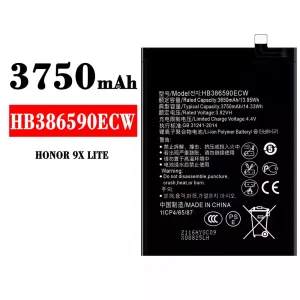 Baterija mobilnega telefona HB386590ECW za HUAWEI HONOR 9X LITE
