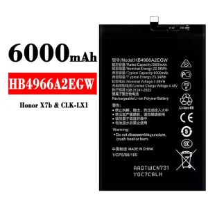 Baterija mobilnega telefona HB4966A2EGW za HUAWEI Honor X7b