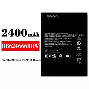 Baterija mobilnega telefona HB624666RDW za HUAWEI E5576-820 4G LTE WIFI Router