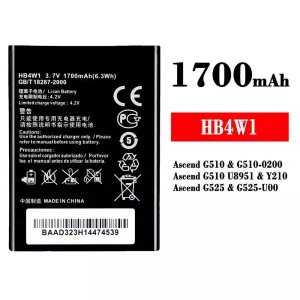 Baterija mobilnega telefona HB4W1 za HUAWEI Ascend G510 / Ascend G525