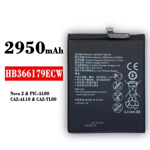Baterija mobilnega telefona HB366179ECW za HUAWEI Nova 2