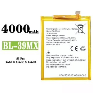 Baterija mobilnega telefona BL-39MX za Infinix S5 Pro