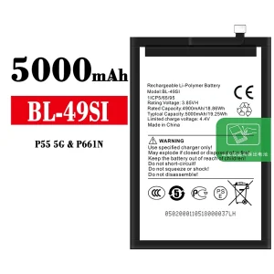 Baterija mobilnega telefona BL-49SI za ITEL P55 5G