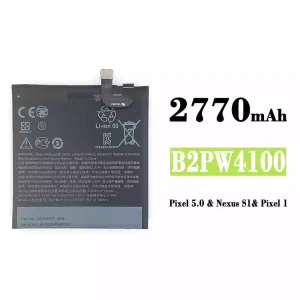 Baterija mobilnega telefona B2PW4100 za Google Pixel 5.0 / Nexus S1 / Pixel 1