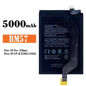 Baterija mobilnega telefona BM57 za Xiaomi Note 10 Pro / Poco X3 GT
