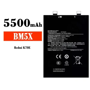 Baterija mobilnega telefona BM5X za Xiaomi Redmi K70E