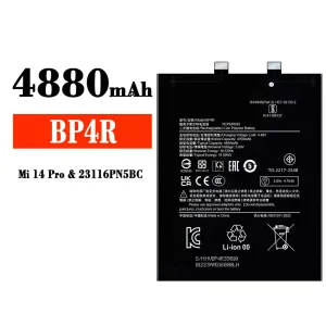 Baterija mobilnega telefona BP4R za Xiaomi Mi 14 Pro
