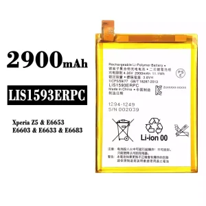 Baterija mobilnega telefona LIS1593ERPC za Sony Xperia Z5 / E6653 / E6603 / E6633 / E6683