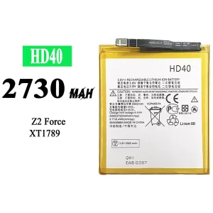 Baterija mobilnega telefona HD40 za Motorola Moto Z2 Force / Z Force Edition 2nd gen