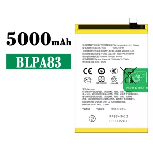 Baterija mobilnega telefona BLPA83 za OPPO Realme C63