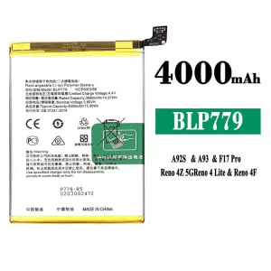 Baterija mobilnega telefona BLP779 za OPPO A92S / A93 / F17 Pro / Reno 4Z 5G / Reno 4 Lite / Reno 4F