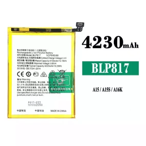 Baterija mobilnega telefona BLP817 za OPPO A15 /A15S /A16K