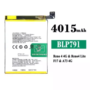 Baterija mobilnega telefona BLP791 za OPPO Reno 4 4G /Reno 4 Lite /F17 /A73 4G