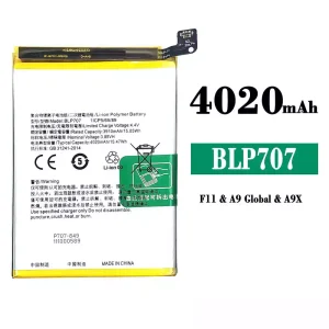 Baterija mobilnega telefona BLP707 za OPPO A9 /A9X /F11