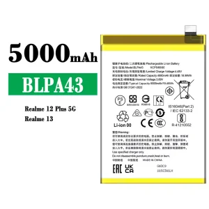 Baterija mobilnega telefona BLPA43 za OPPO Realme 12 Plus /Realme 13