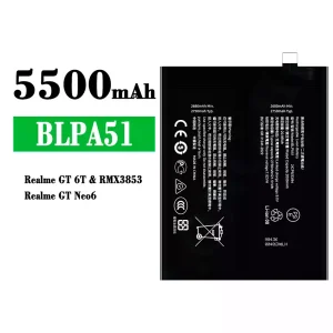 Baterija mobilnega telefona BLPA51 za OPPO Realme GT 6T/ Realme GT Neo 6