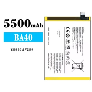 Baterija mobilnega telefona BA40 za VIVO V30E 5G