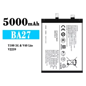 Baterija mobilnega telefona BA27 za VIVO Y100 5G/V40 Lite