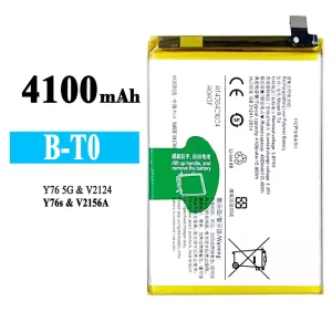 Baterija mobilnega telefona B-T0 za VIVO Y76 5G/Y76S