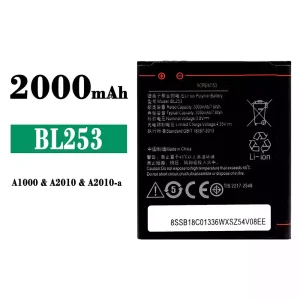 Baterija mobilnega telefona BL253 za Lenovo A1000/A2010/A2010-a